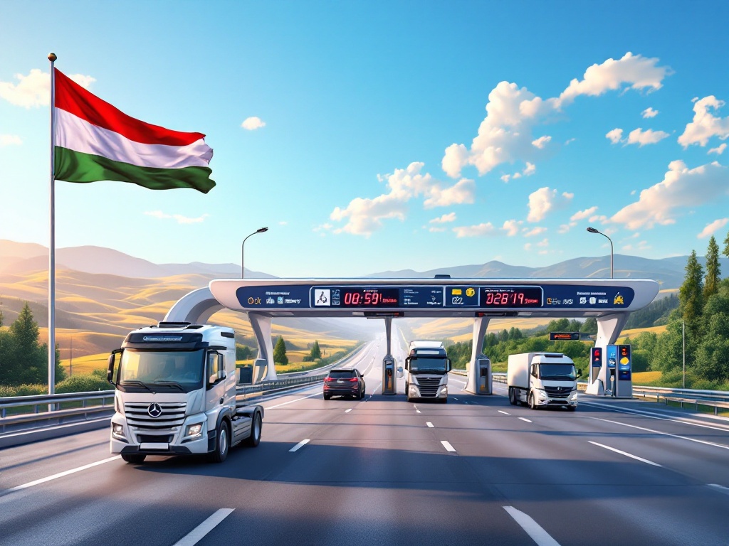 Ročná maďarská diaľničná známka - elektronická verzia